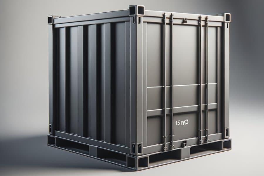 15 m³ container